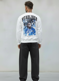 FELPA GIROCOLLO - E. - ART. HEADLINER POP SMOKE