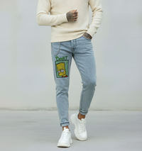 JEANS - HAMEN - DIPINTO A MANO -  ART. BART