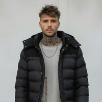 GIUBBINO CON CAPPUCCIO RIMOVIBILE - BERNA - ART. 246380