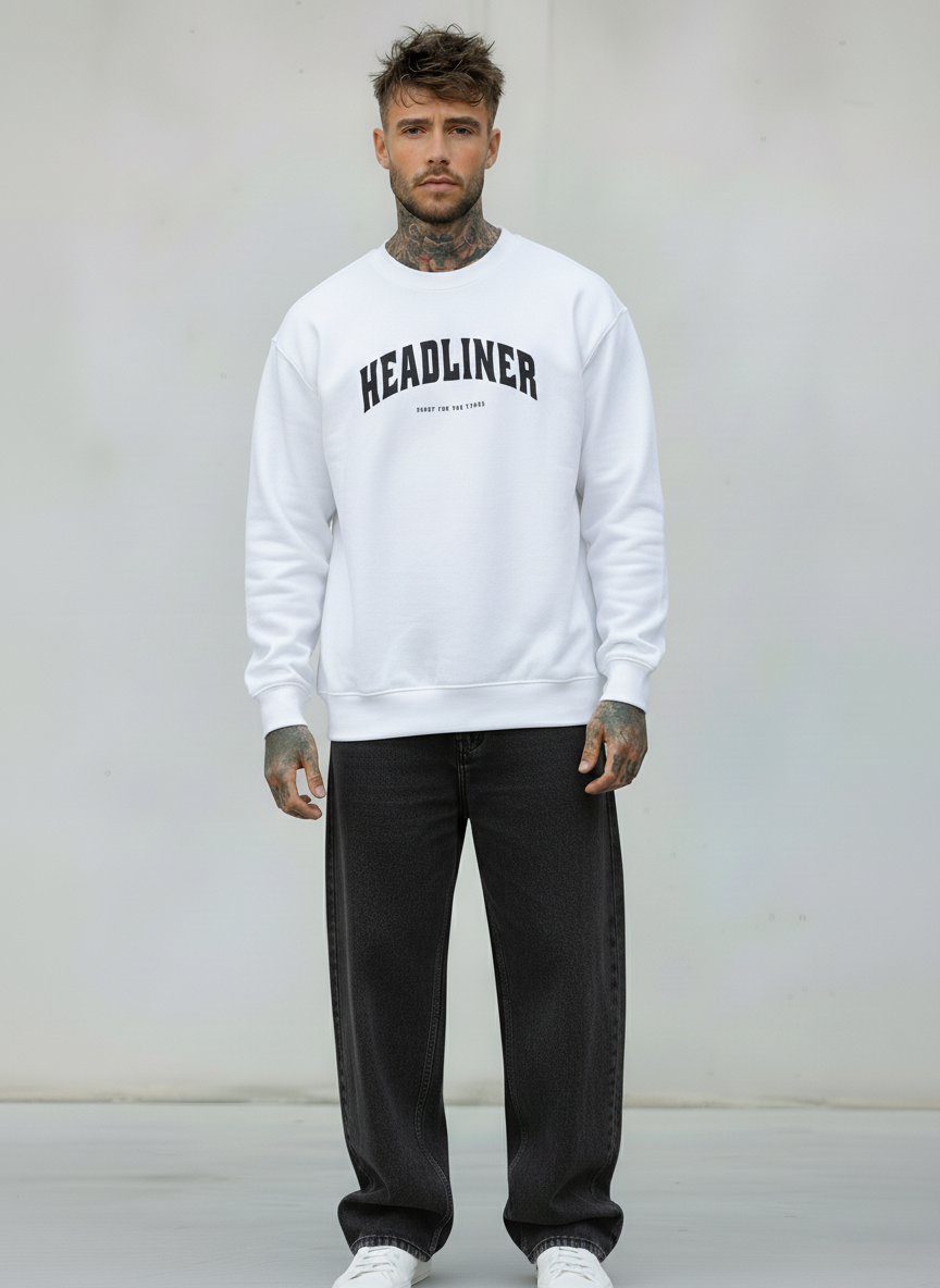 FELPA GIROCOLLO - E. - ART. HEADLINER POP SMOKE