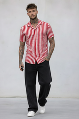 CAMICIA10 MANICA CORTA - ONLY&SONS - ART. 22013267 - COL. CRANBERRY
