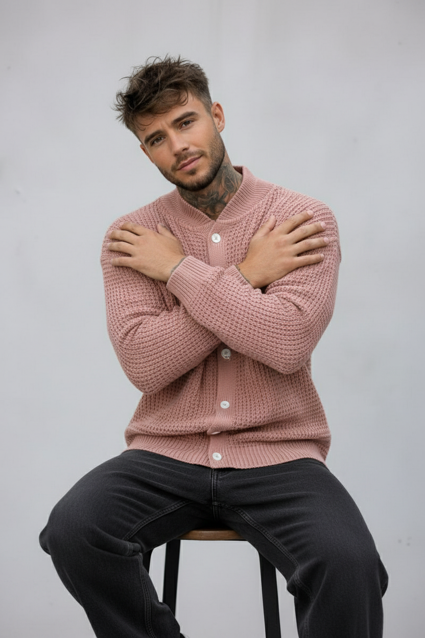 CARDIGAN BOMBER PUNTO PANNOCCHIA - BERNA - ART. 2510096