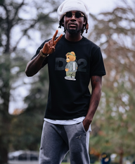 T-SHIRT STAMPA ORSO - DS2 - ART. FW25276