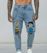 JEANS - HAMEN - DIPINTO A MANO -  ART. CHARLIE/SALLY