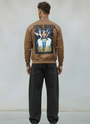 FELPA GIROCOLLO 2PAC - E. - ART. TUPAC SHAKUR  COL. CAMMELLO