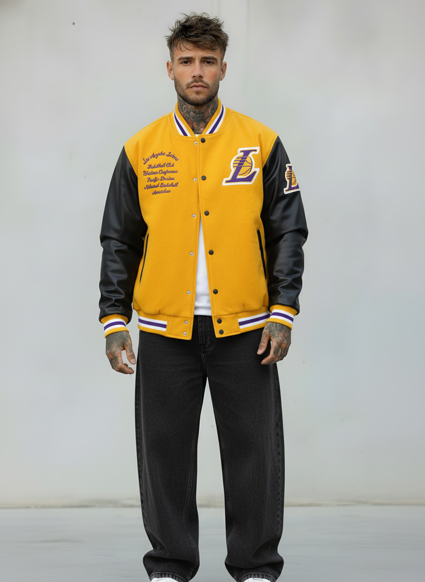 GIUBBINO COLLEGE LAKERS KOLEJ - B.U. - ART. W25 CLG 03 - Spedito in 15 Giorni