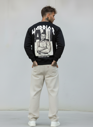 FELPA GIROCOLLO MUHAMMAD ALI - E. - ART. WARRIOR - COL. NERO