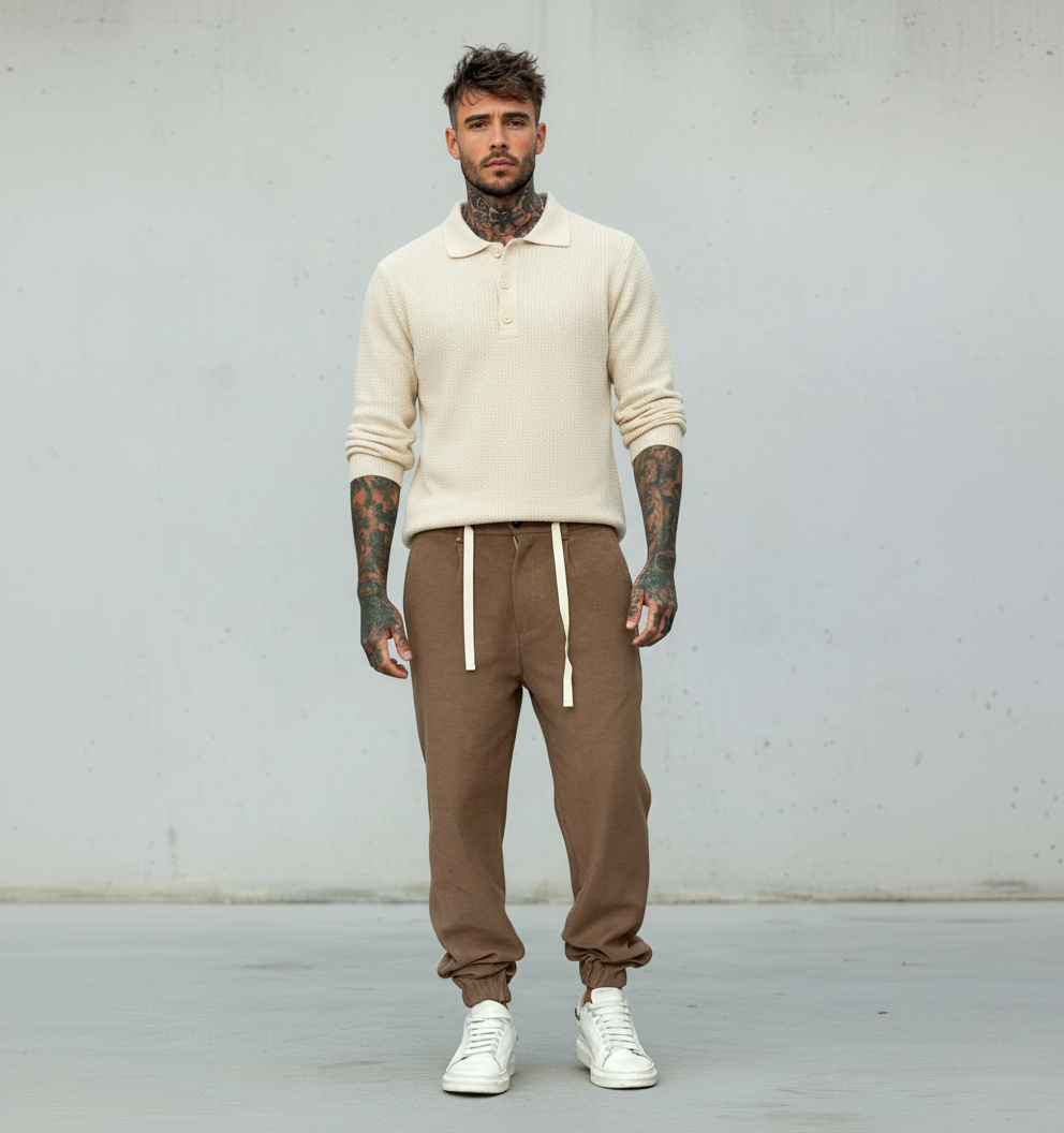 PANTALONE CON COULISSE - BERNA - ART. 252124