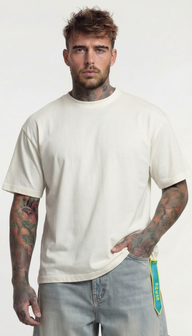 T-SHIRT GIROCOLLO - NEW JOB BRAND - ART. 8204 - COL. BIANCO