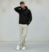 FELPA HOODIE LOGATA CON CAPPUCCIO - BERNA - ART. 252019