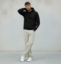 FELPA HOODIE LOGATA CON CAPPUCCIO - BERNA - ART. 252019