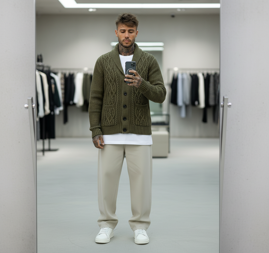 GIACCA MAGLIA COLLO SCIALLATO - BERNA - *ART. 233033