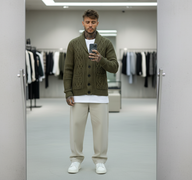 GIACCA MAGLIA COLLO SCIALLATO - BERNA - *ART. 233033