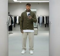 GIACCA MAGLIA COLLO SCIALLATO - BERNA - *ART. 233033