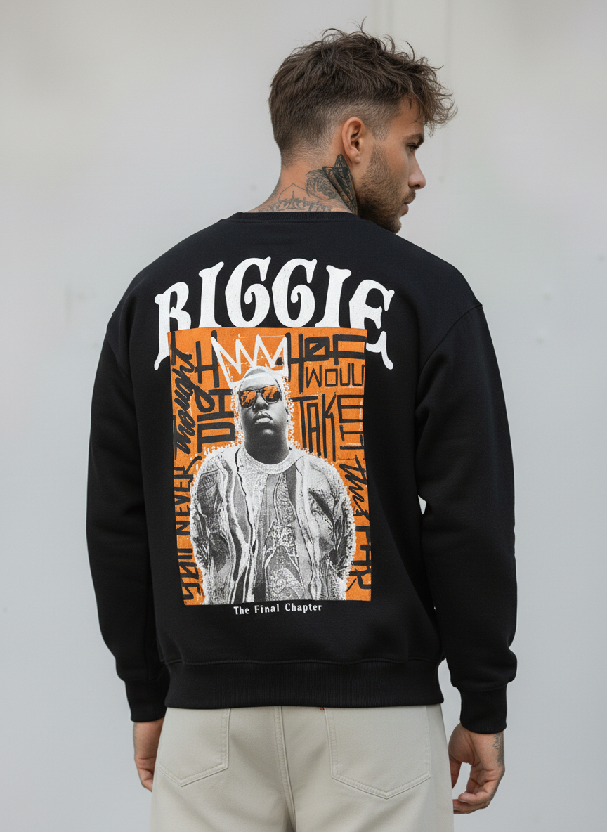 FELPA  GIROCOLLO  BIGGIE  - E. - ART . THE FINAL CHAPTER