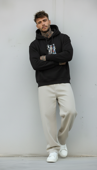 FELPA CON CAPPUCCIO MOUSE    - B.U. - ART. W 25 / H 47