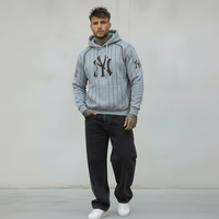 FELPA CON CAPPUCCIO YANKESS TAZMANIA - B.U. - ART. W25 / H - 16