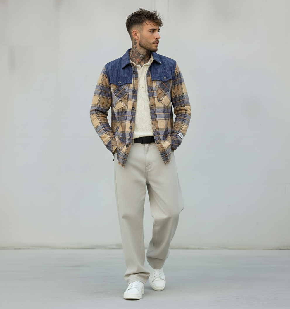 GIUBBINO QUADRI - BERNA - *ART. 22323137 - COL. CAMMELLO