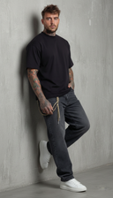 JEANS  UOMO EDGE STRAIGHT - ONLY&SONS - ART. 22026985 - COL. BLACK DENIM