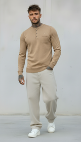 SERAFINO BOTTONI CON TASCHINO MAGLIA - BERNA - *ART. 230111245 - COL. COLONIALE