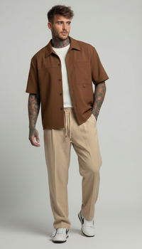 PANTALONI REGULAR - FIT CON  COULISSE PIU' COLORI  - IMPERIAL - ART. P93403011