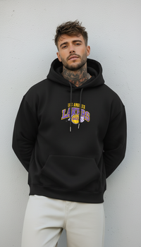 FELPA CON CAPPUCCIO LAKERS   - B.U. - ART. W25 / H 54