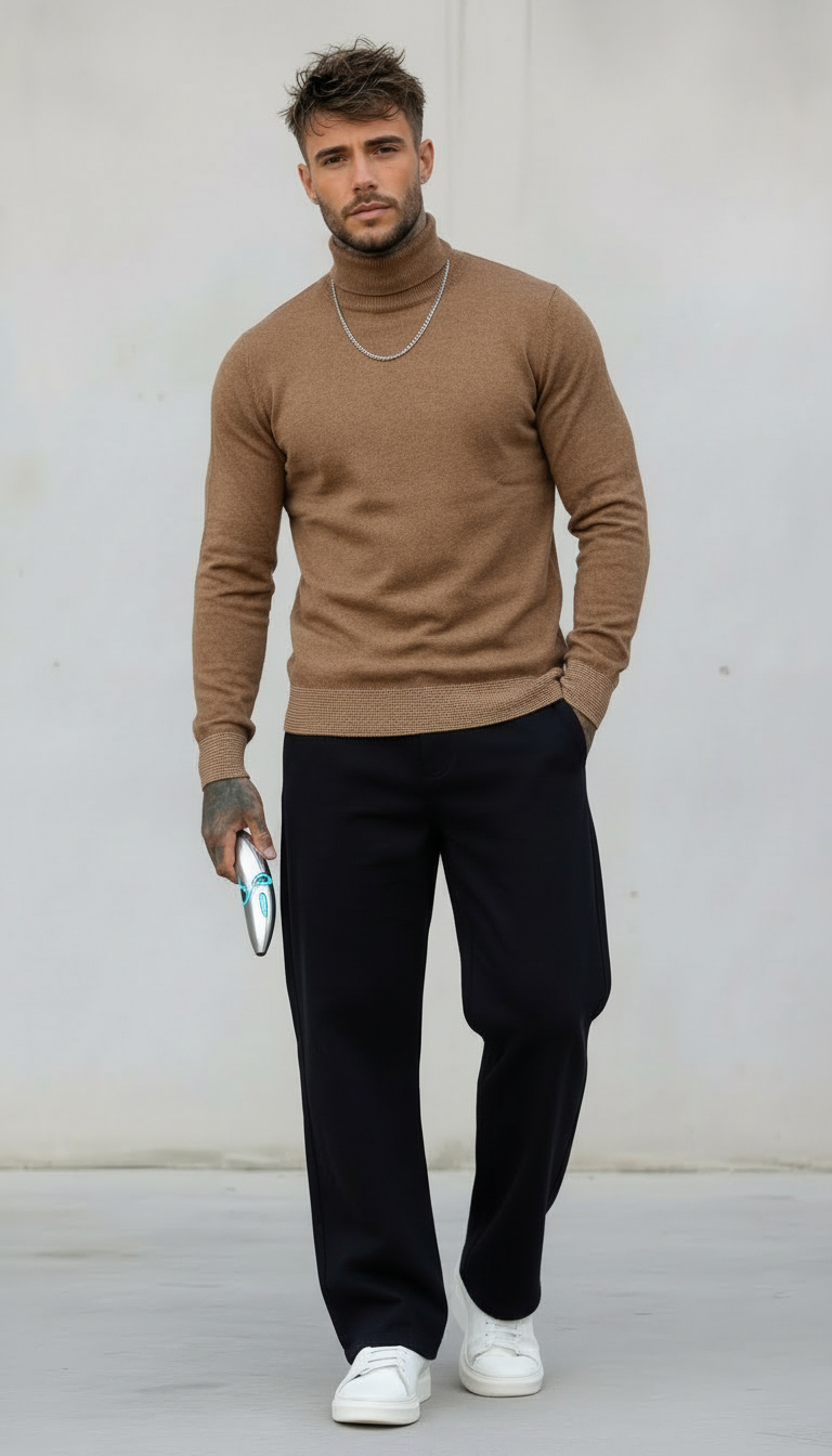 DOLCEVITA BLAZE POLSI RIGATI - BERNA - *ART. 22330337 - COL. CAMMELLO