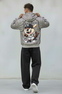 FELPA CON CAPPUCCIO YANKESS TAZMANIA - B.U. - ART. W25 / H - 16