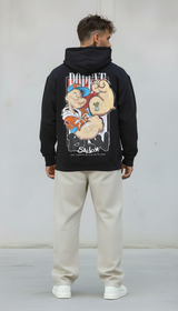 FELPA CON CAPPUCCIO POPOYE   - B.U. - ART. W25 / H 51