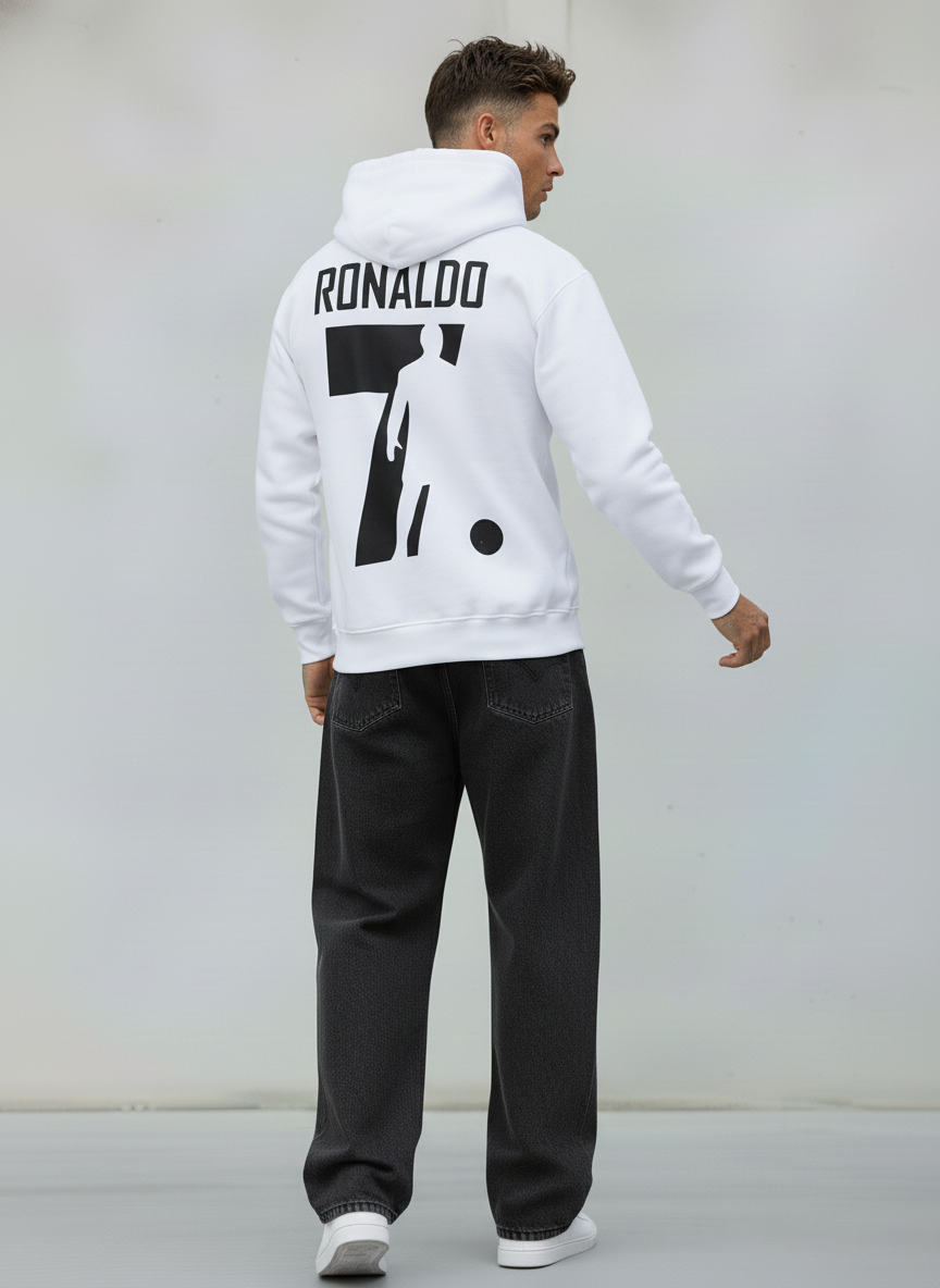 FELPA CON CAPPUCCIO - E. - ART. RONALDO 7