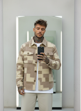 GIACCA CAMICIA OVERSHIRT - ONLY&SONS - ART. 22035100 - COL. BEIGE