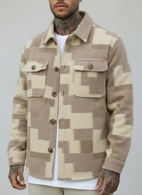 GIACCA CAMICIA OVERSHIRT - ONLY&SONS - ART. 22035100 - COL. BEIGE