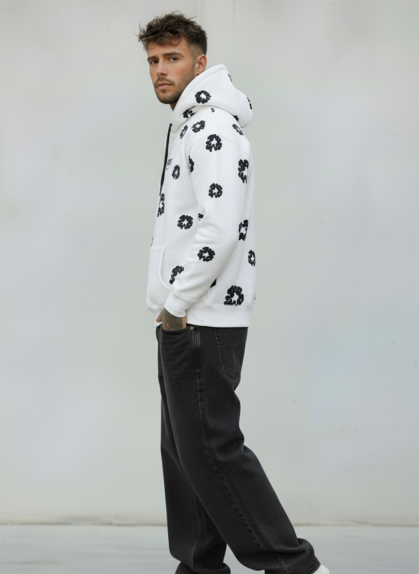 FELPA CON CAPPUCCIO - E. - ART. ARCHIVE EXLUSIVE