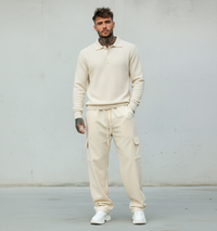 PANTALACCIO TASCONE CARGO - ART. MARCUS - HAMEN - COL. AVORIO