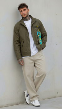 GIUBBINO UOMO PARKA CON GILET REMOVIBILE VERDE - BERNA - ART. 261288 - 30