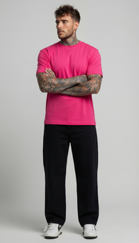 T-SHIRT OVERSIZE INTERLOCK PIU' COLORI - BERNA - ART. 261094  - 252023 - 251088