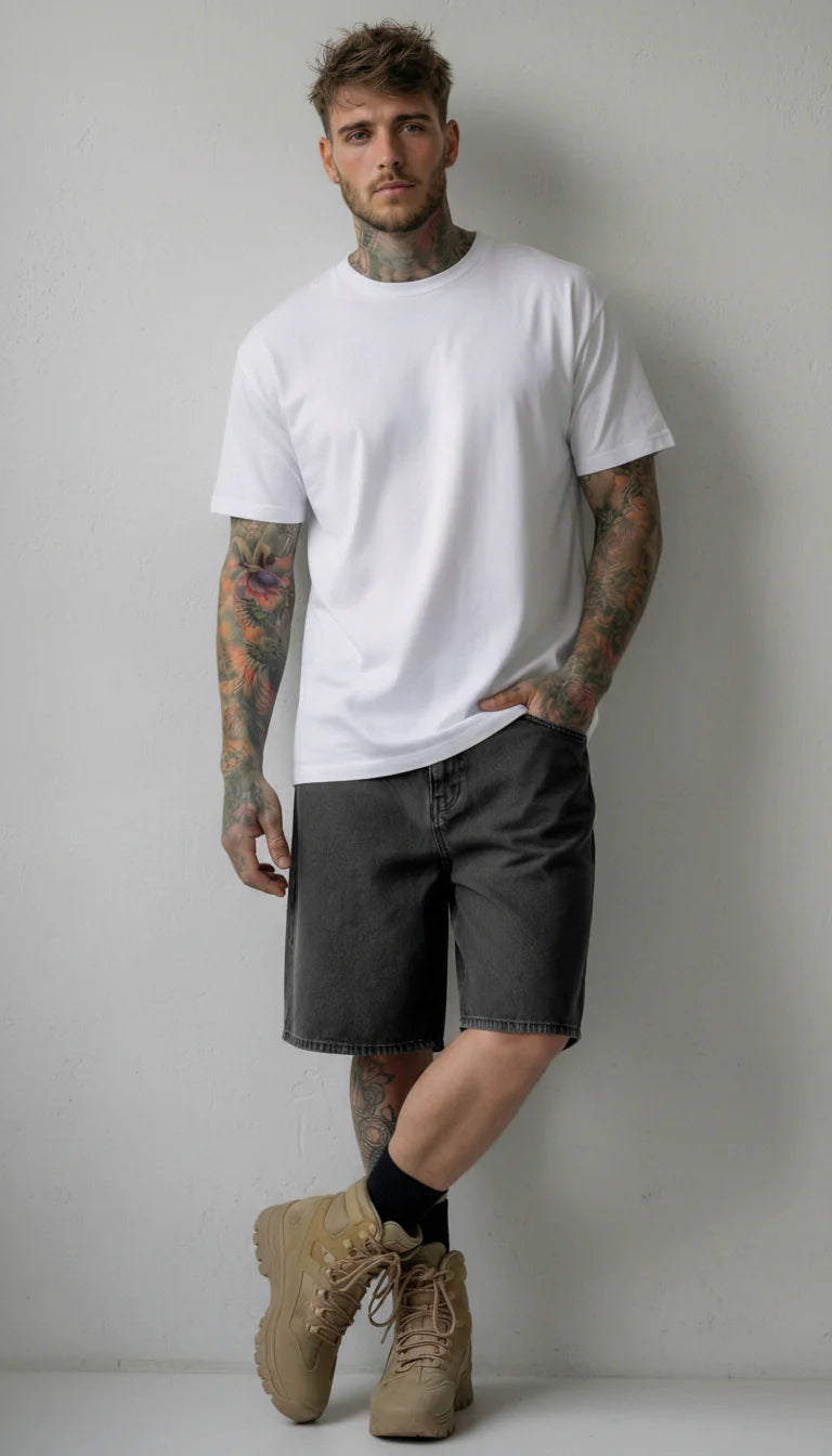 BERMUDA DENIM NERO  - ONLY&SONS  - ART. 22032957