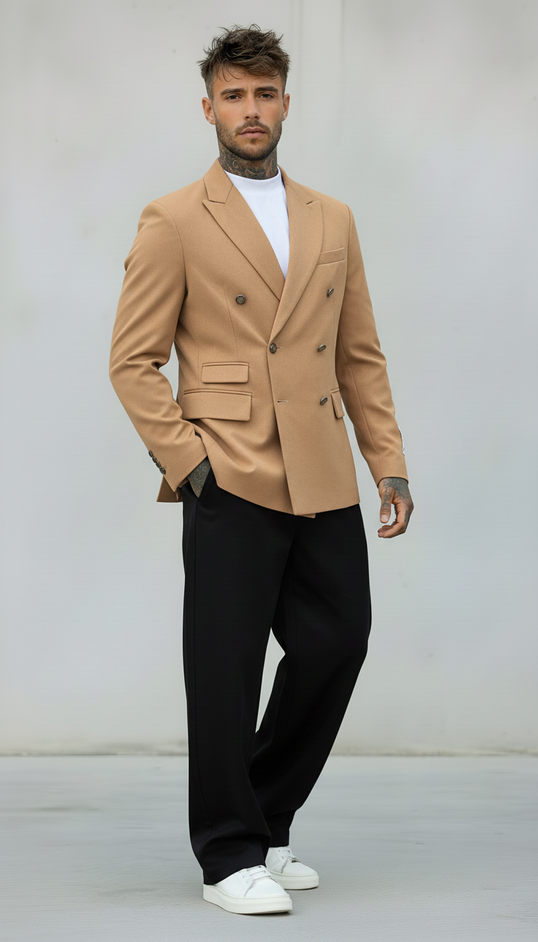 GIACCA DOPPIO PETTO - BERNA - *ART. 2330838 - COL. BEIGE