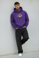 FELPA CON CAPPUCCIO LAKERS   - B.U. - ART. W25 / H 54