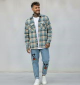 JEANS - HAMEN - DIPINTO A MANO -  ART. TOPOLINO