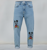 JEANS - HAMEN - DIPINTO A MANO -  ART. TOPOLINO