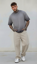 T-SHIRT UOMO  BOXY FIT EFFETTO SFUMATO PIU' COLORI  - BERNA - ART. 261241