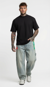 T-SHIRT UOMO VINTAGE  BOXY  BASICA  PIU' COLORI  - BERNA - ART. 261242