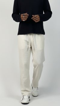 PANTALONE LINO WHITE - ONLY&SONS - ART. 22024966