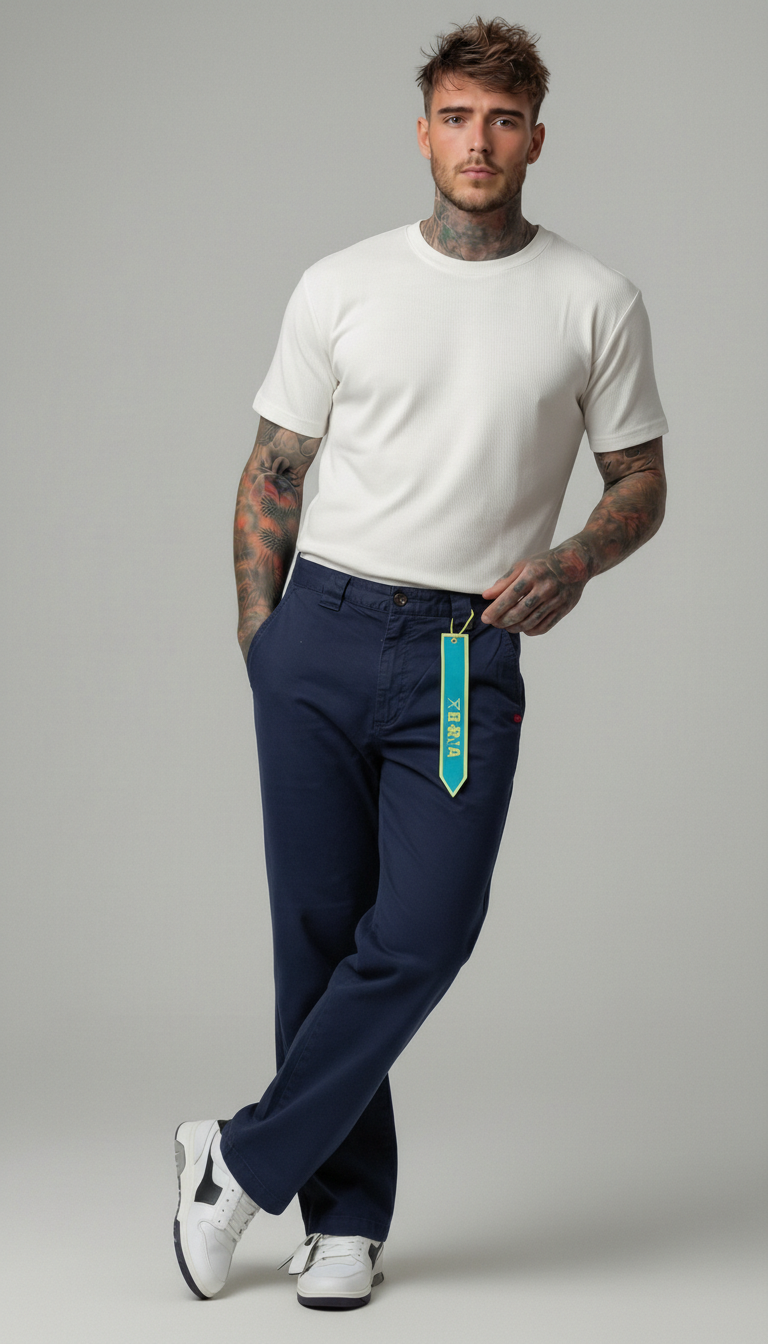 PANTALONE STRAIGHT FIT REGULAR  GABARD PIU' COLORI - BERNA - ART.261295