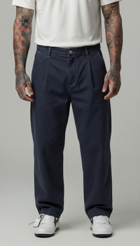 PANTALONE VERDE CHIARO CINTA DENIM  - BERNA - ART. 261390