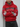 FELPA CON CAPPUCCIO CHICAGO HOODIE  - B.U. - ART. W25 / H - 24 COL. ROSSO