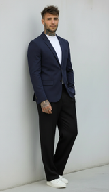 GIACCA REGULAR - FIT CON CHIUSURA BOTTONI - COL. NAVY - IMPERIAL - ART. JZ1ELBQ