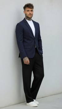 GIACCA REGULAR - FIT CON CHIUSURA BOTTONI - COL. NAVY - IMPERIAL - ART. JZ1ELBQ