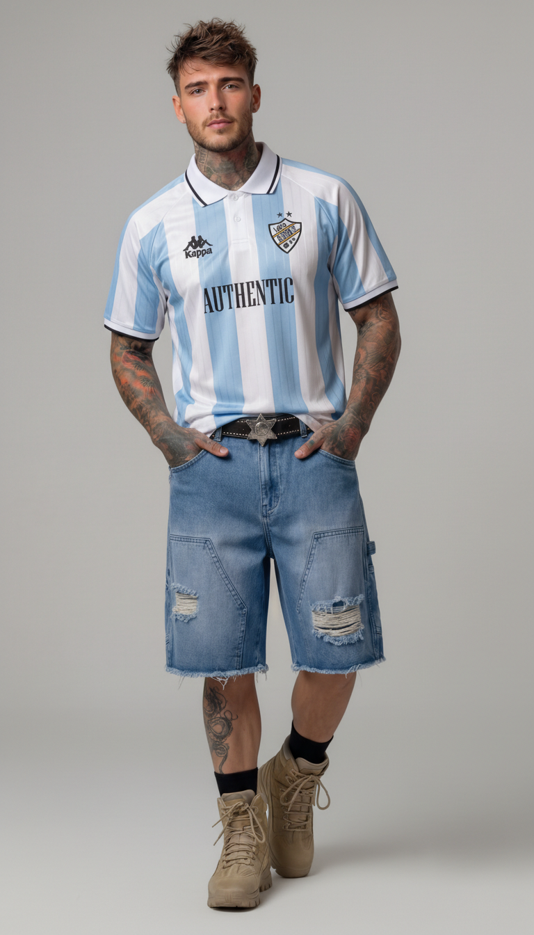 POLO MANICA CORTA AUTHENTIC SHAILEN - KAPPA - ART. 331Z4NW- COL . WHITE AZURE BLACK